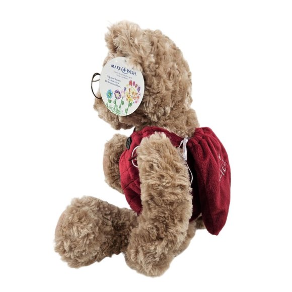 Helzberg Diamonds Beverly Hills Teddy Bear Curly I Am Loved Make A Wish Plush - Picture 7 of 11